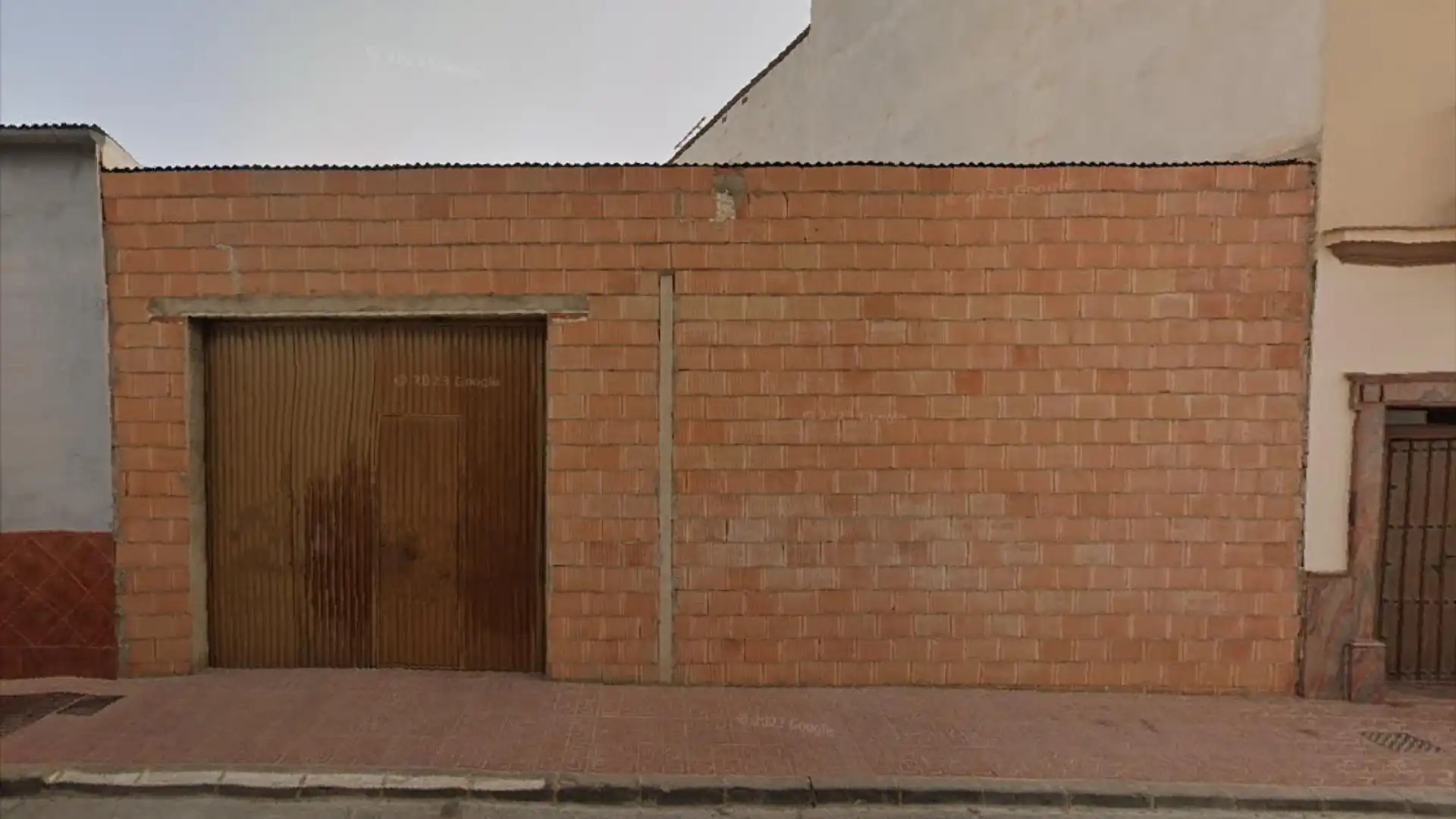 Vista exterior de Nave industrial en venta en Benamejí