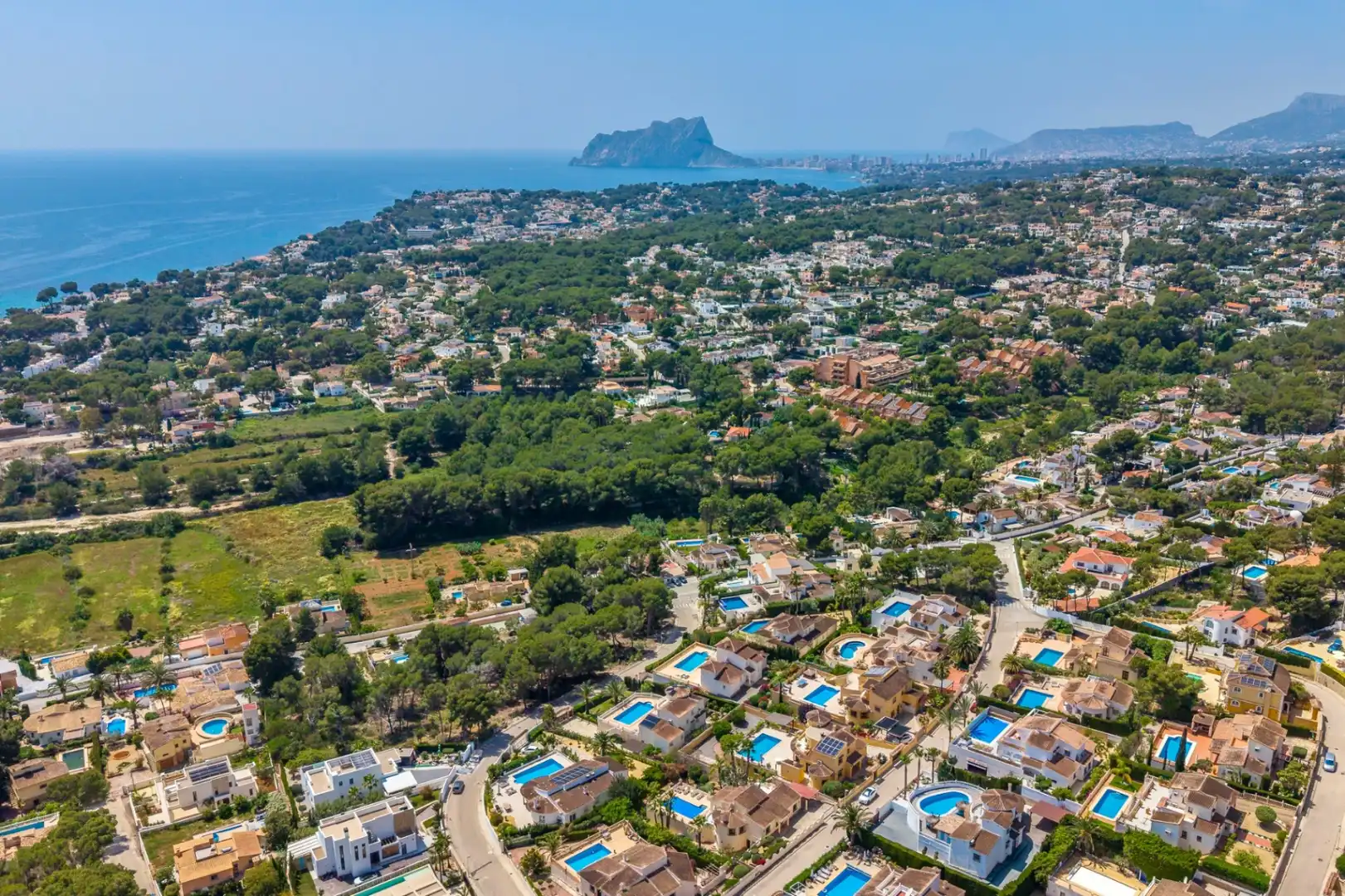Außenansicht von Haus oder Chalet zum Verkauf in Moraira