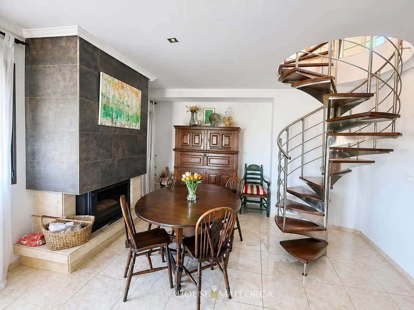 Comedor de Ático en venta en Campos con Balcón