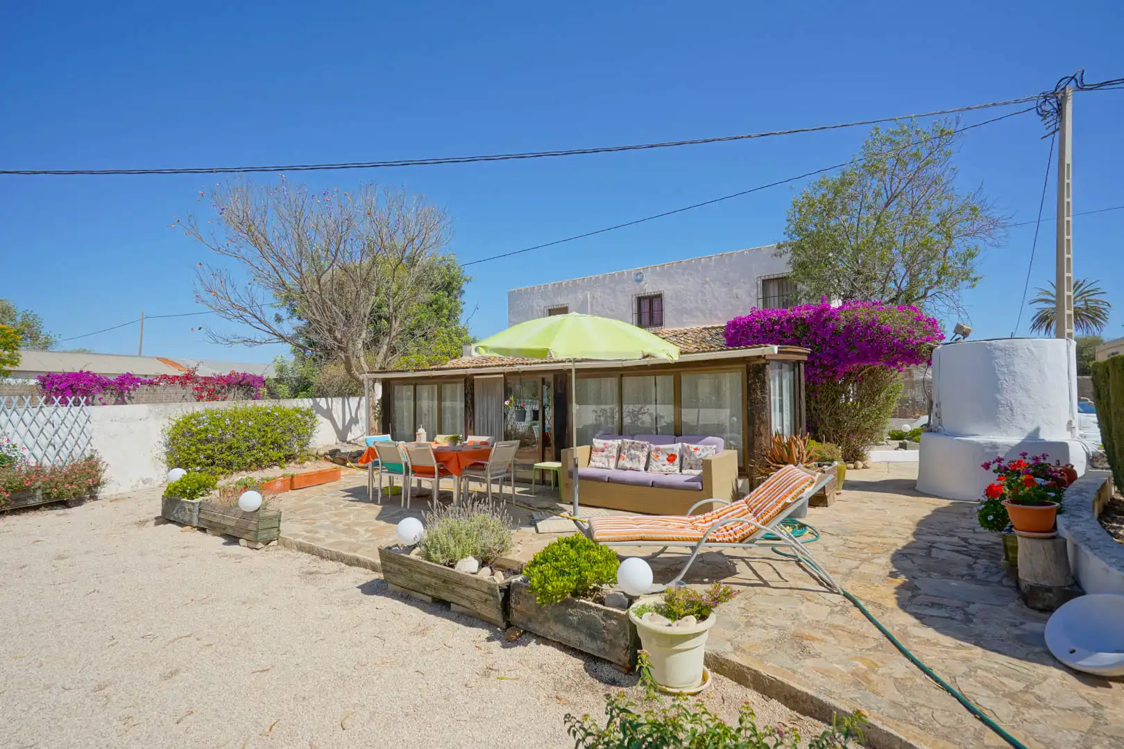 Jardín de Casa o chalet en venta en Jávea / Xàbia con Terraza y Piscina