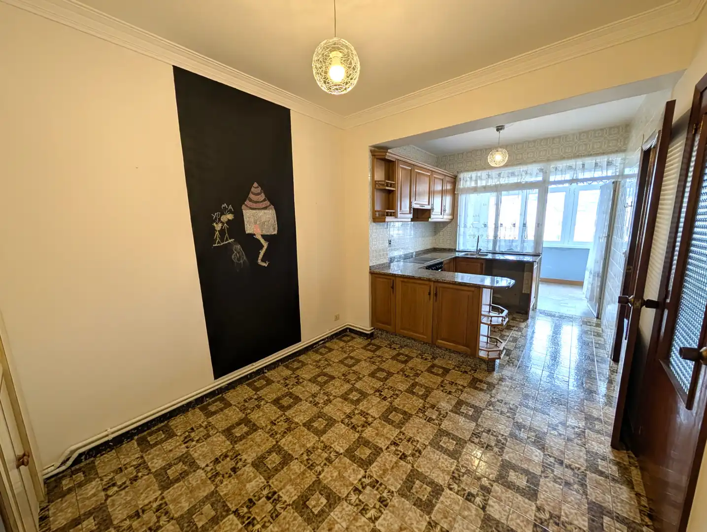 Kitchen of Flat for sale in Narón