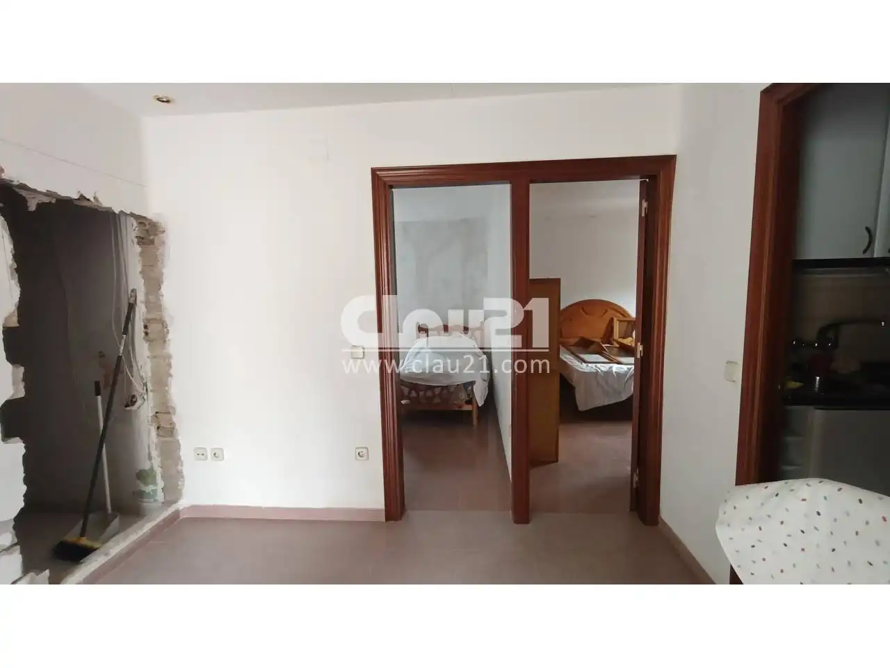 Bedroom of Flat for sale in Cercs  with Heating, Terrace and Furnished