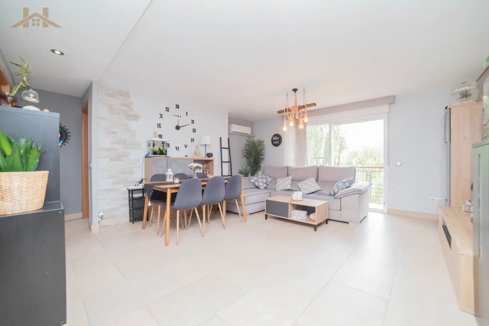 Sala de estar de Piso en venta en Móstoles con Aire acondicionado, Calefacción y Terraza