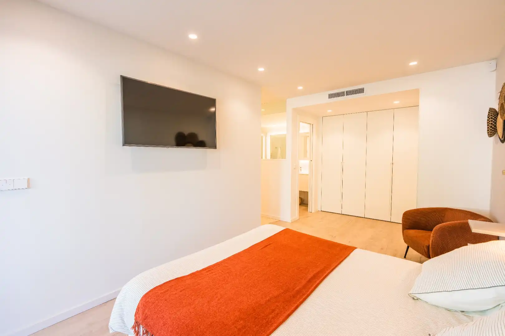 Dormitori de Apartament en venda en Pedreguer amb Aire condicionat, Calefacció i Terrassa