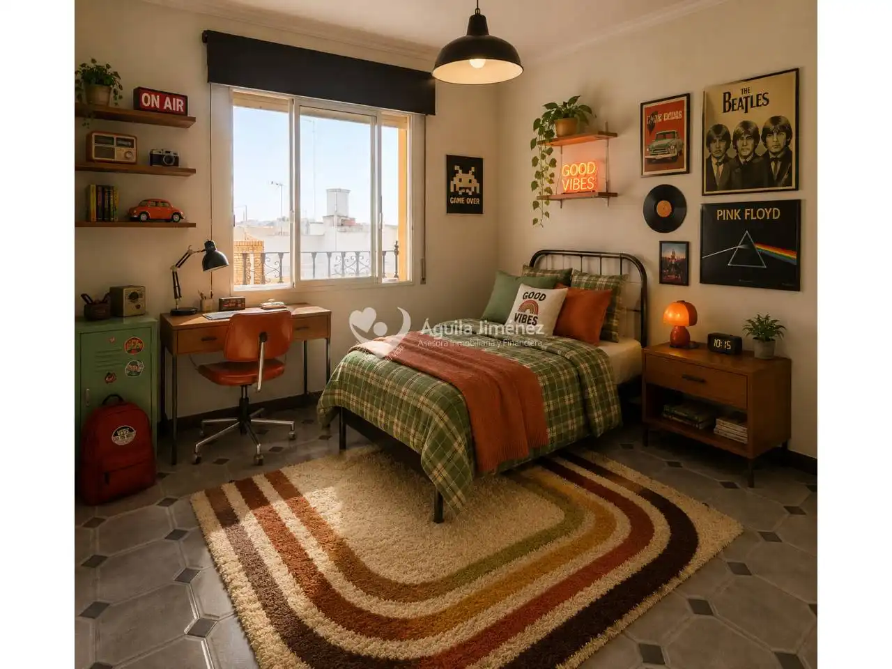 Habitación de Casa adosada en venta en Alcalá de Guadaira con Calefacción, Terraza y Piscina