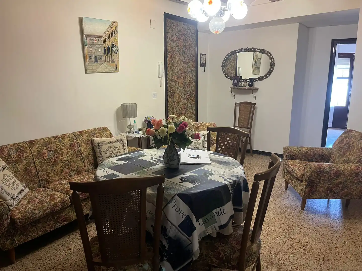 Comedor de Casa o chalet en venta en Valdealgorfa con Jardín privado, Terraza y Amueblado