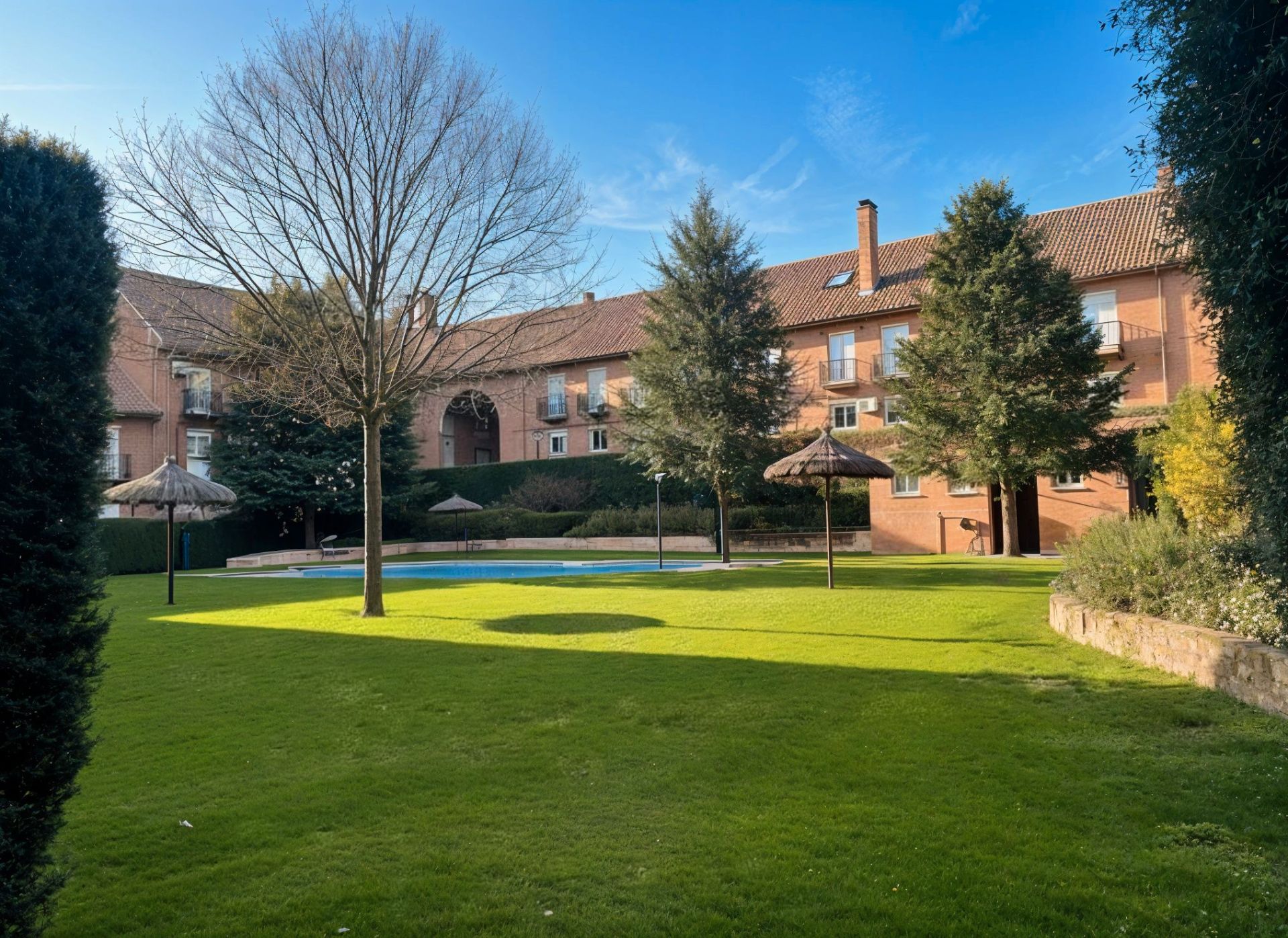 Swimming pool of Flat for sale in Ajalvir  with Heating, Storage room and Community pool