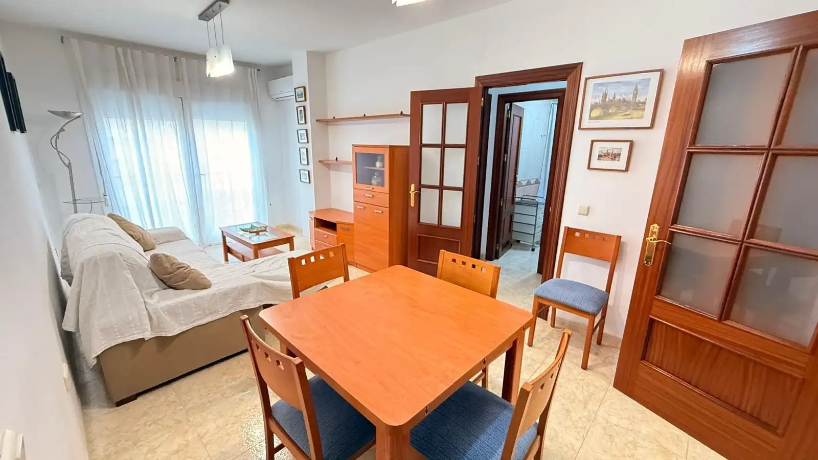 Dining room of Flat for rent in Adra  with Air Conditioner and Furnished