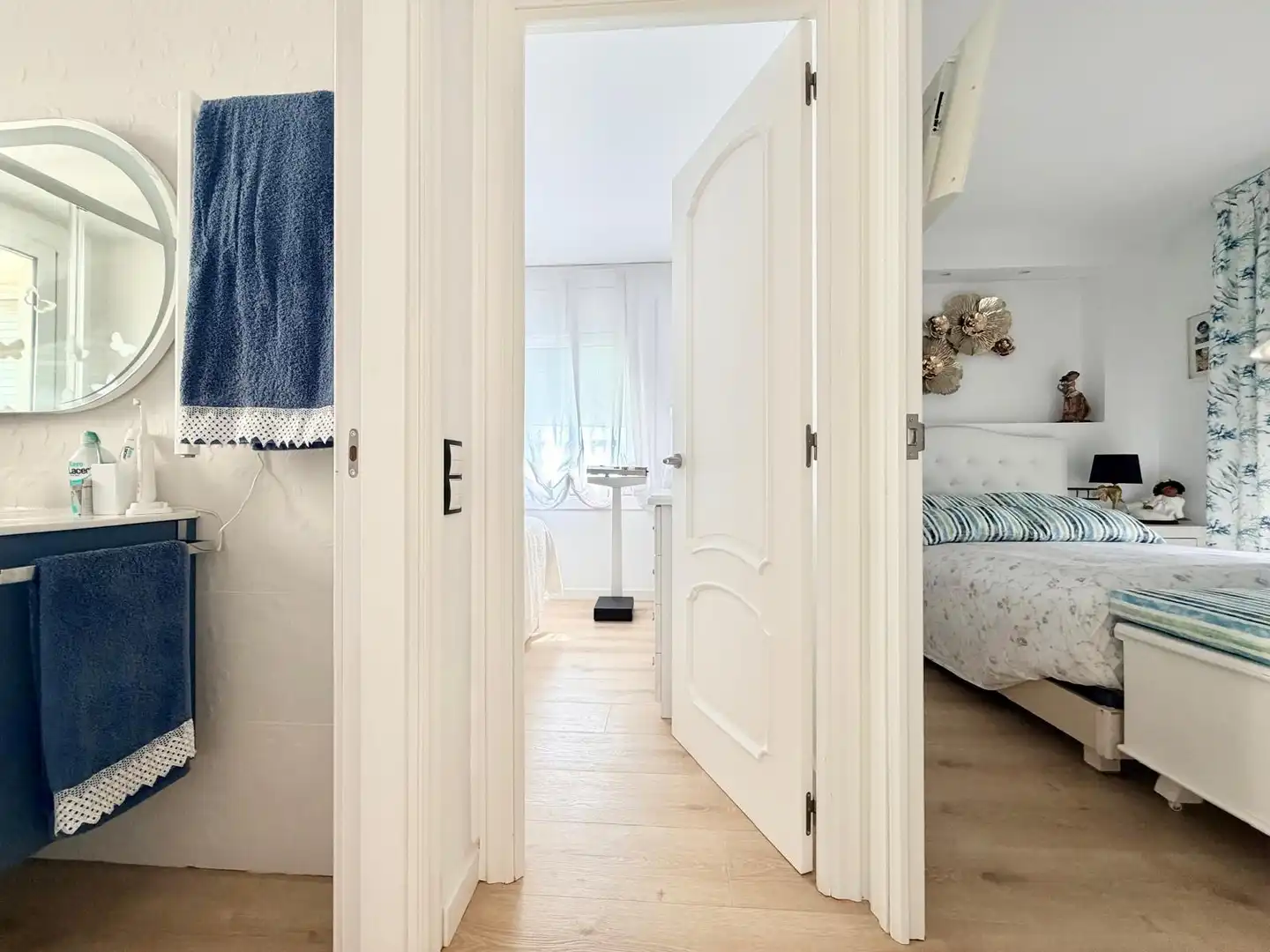 Schlafzimmer von Wohnung zum Verkauf in Cunit mit Klimaanlage, Heizung und Terrasse