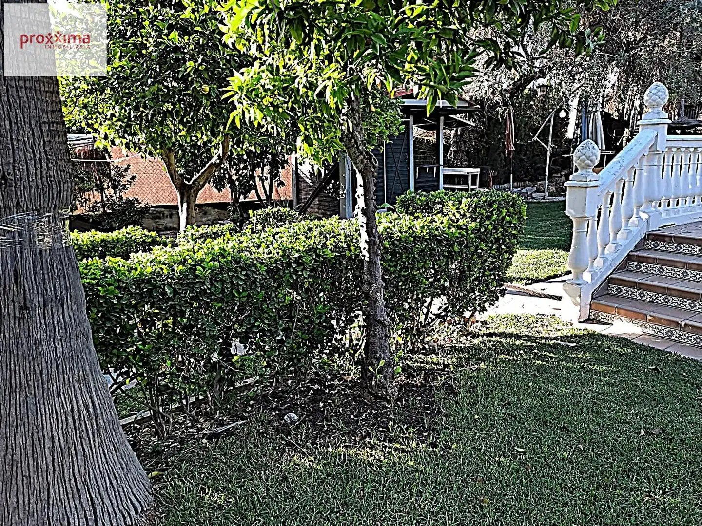 Jardí de Casa o xalet en venda en Dos Hermanas amb Aire condicionat, Jardí privat i Terrassa