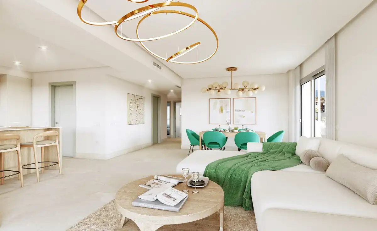 Sala d'estar de Planta baixa en venda en Benahavís amb Jardí privat, Terrassa i Traster