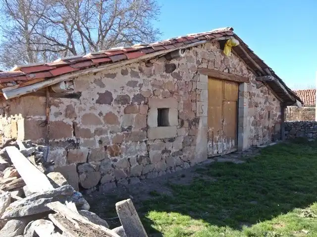 Exterior view of Houses for sale in Pinilla de los Moros  with Private garden