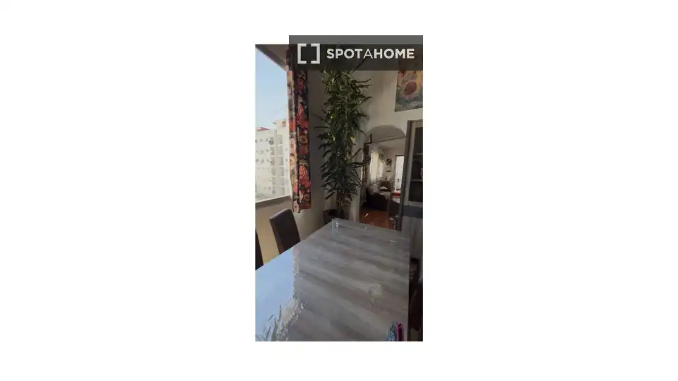 Terrasse von Wohnung zur Miete in Valencia mit Klimaanlage, Heizung und Möbliert