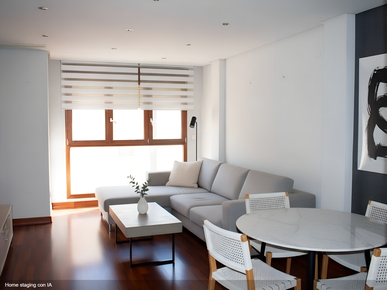 Living room of Apartment for sale in Guardamar del Segura  with Air Conditioner, Heating and Parquet flooring