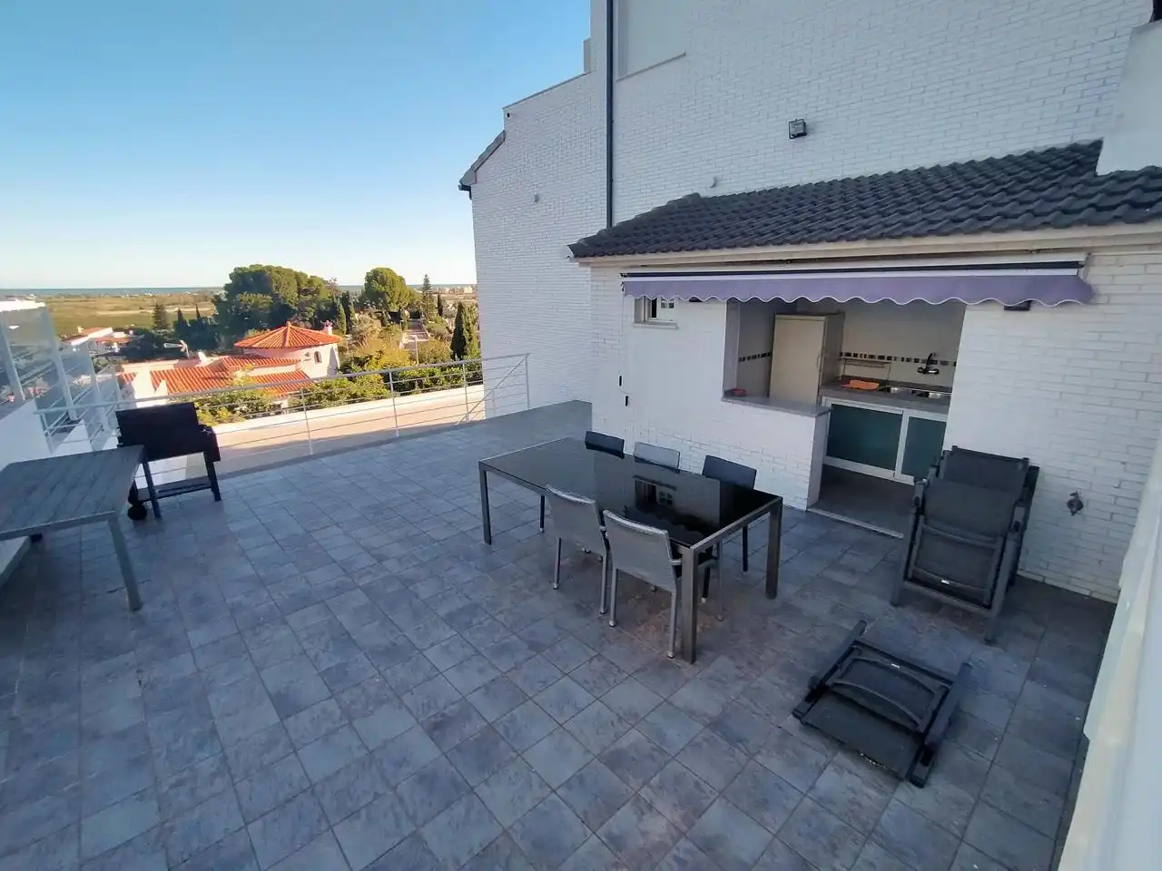 Terraza de Casa o chalet en venta en Oliva con Aire acondicionado, Jardín privado y Terraza