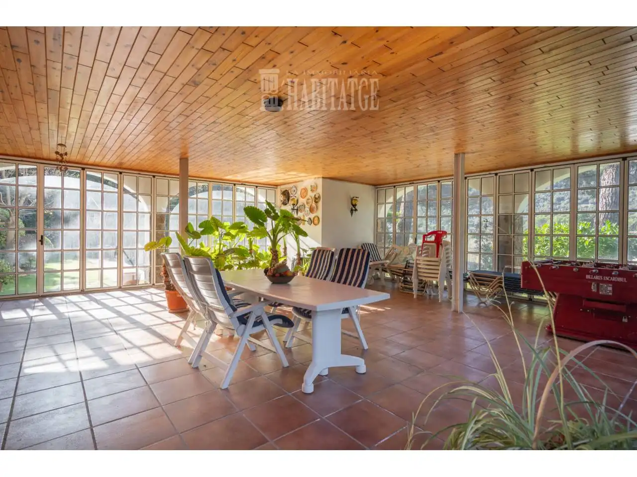 Jardín de Casa o chalet en venta en Aiguafreda con Aire acondicionado, Calefacción y Jardín privado