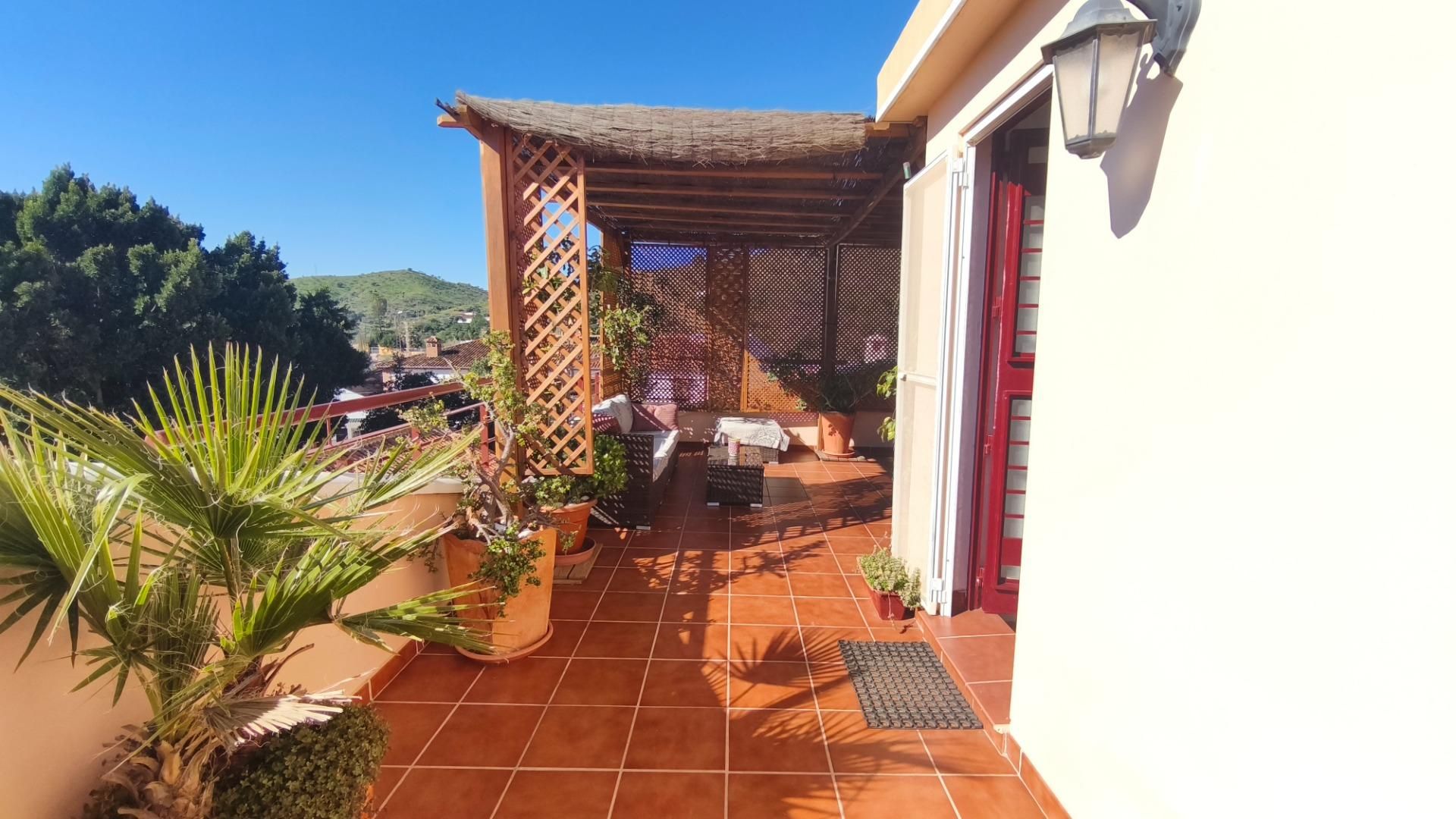 Terrace of Single-family semi-detached for sale in Málaga Capital  with Air Conditioner, Terrace and Storage room
