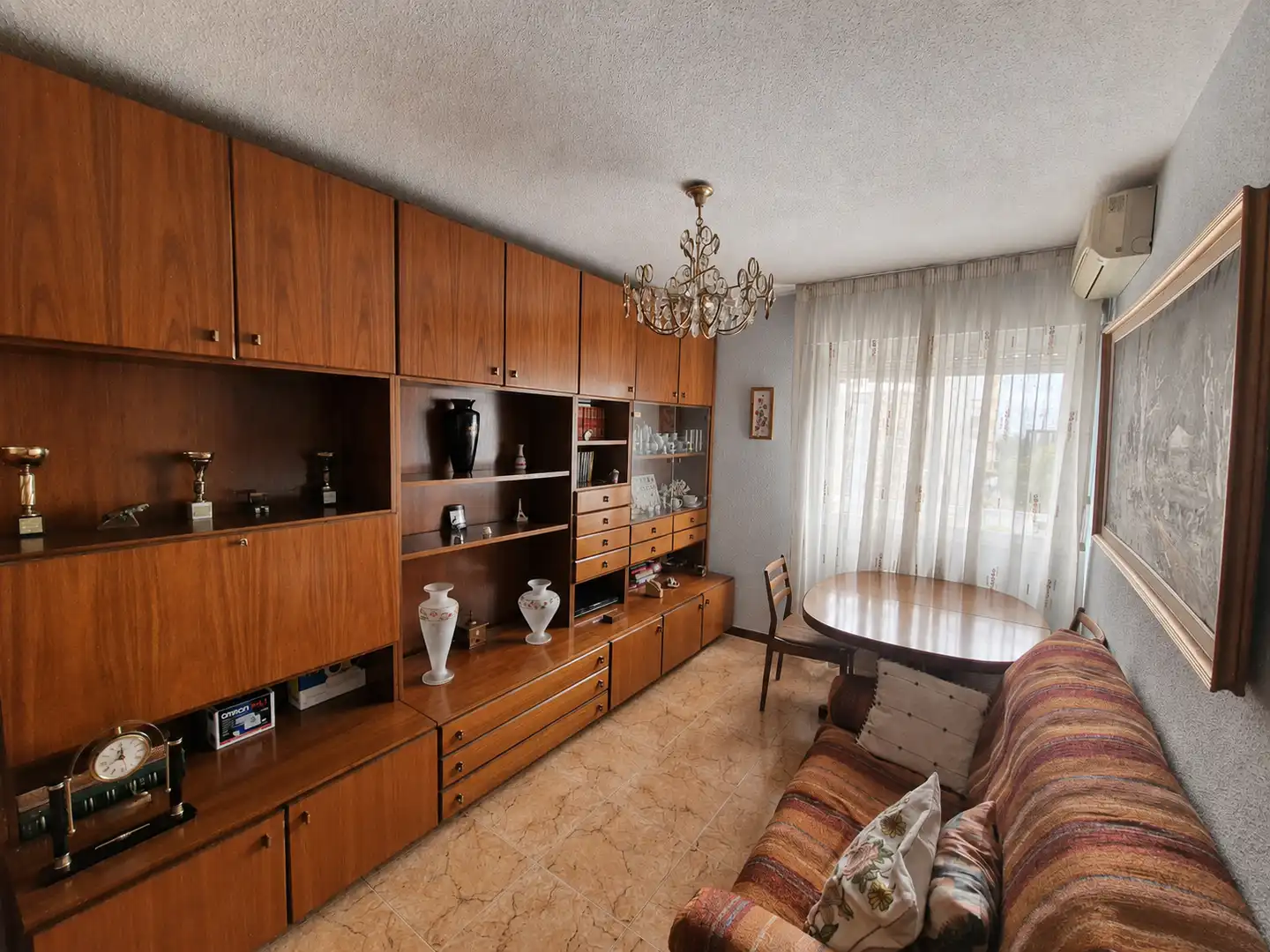 Wohnzimmer von Wohnung zum Verkauf in Coslada mit Klimaanlage, Heizung und Terrasse
