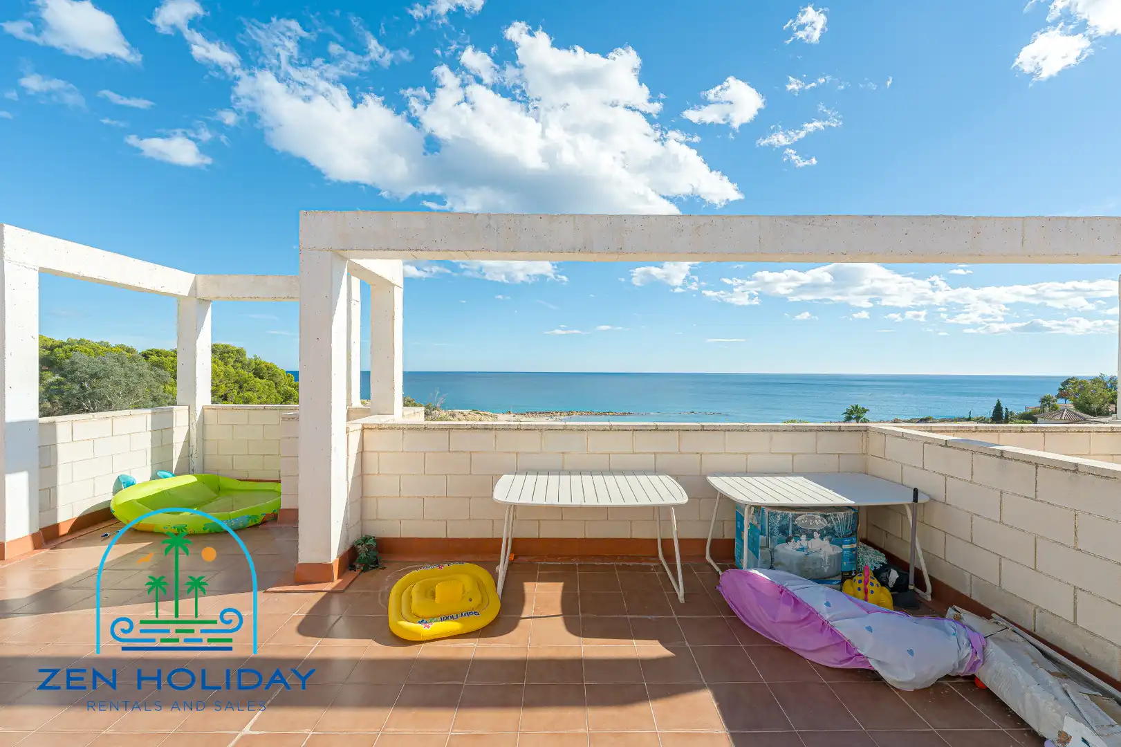 Terrace of Flat for sale in El Campello  with Air Conditioner, Heating and Terrace