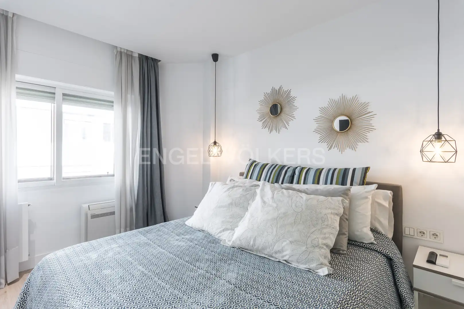 Habitación de Piso de alquiler en Madrid con Aire acondicionado, Calefacción y Amueblado