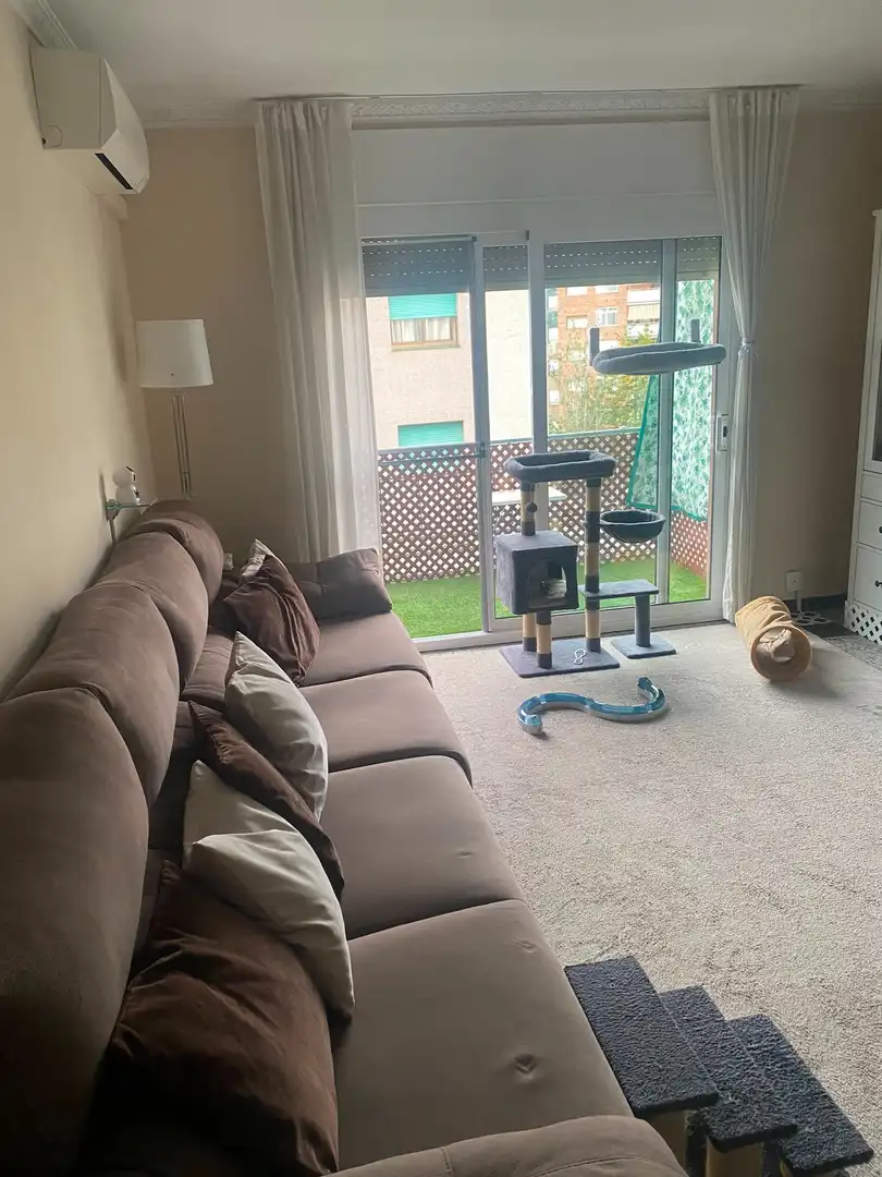 Sala de estar de Piso en venta en Mataró con Aire acondicionado, Calefacción y Terraza