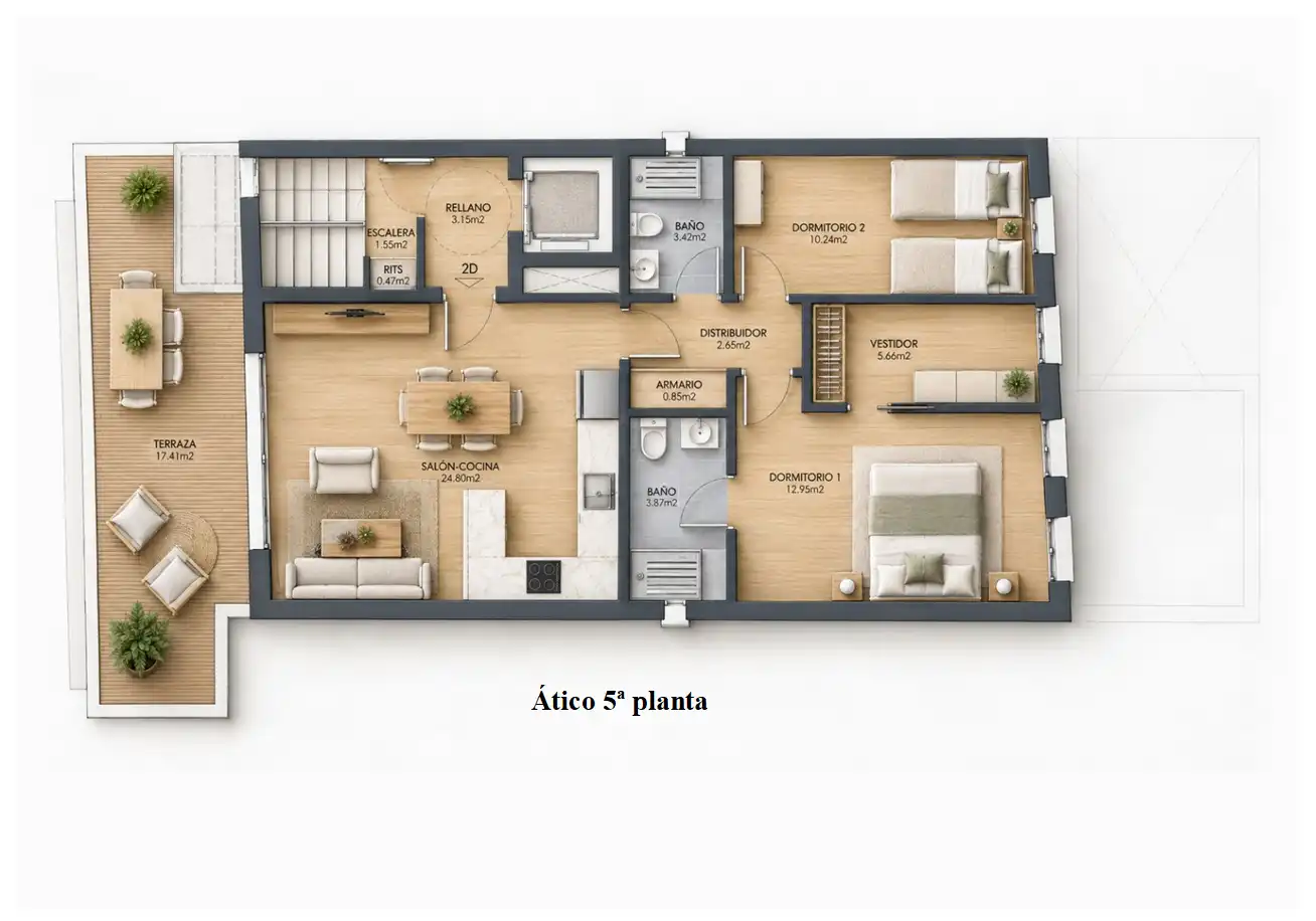 Flat with lift for sale in La Palma, imagen 9