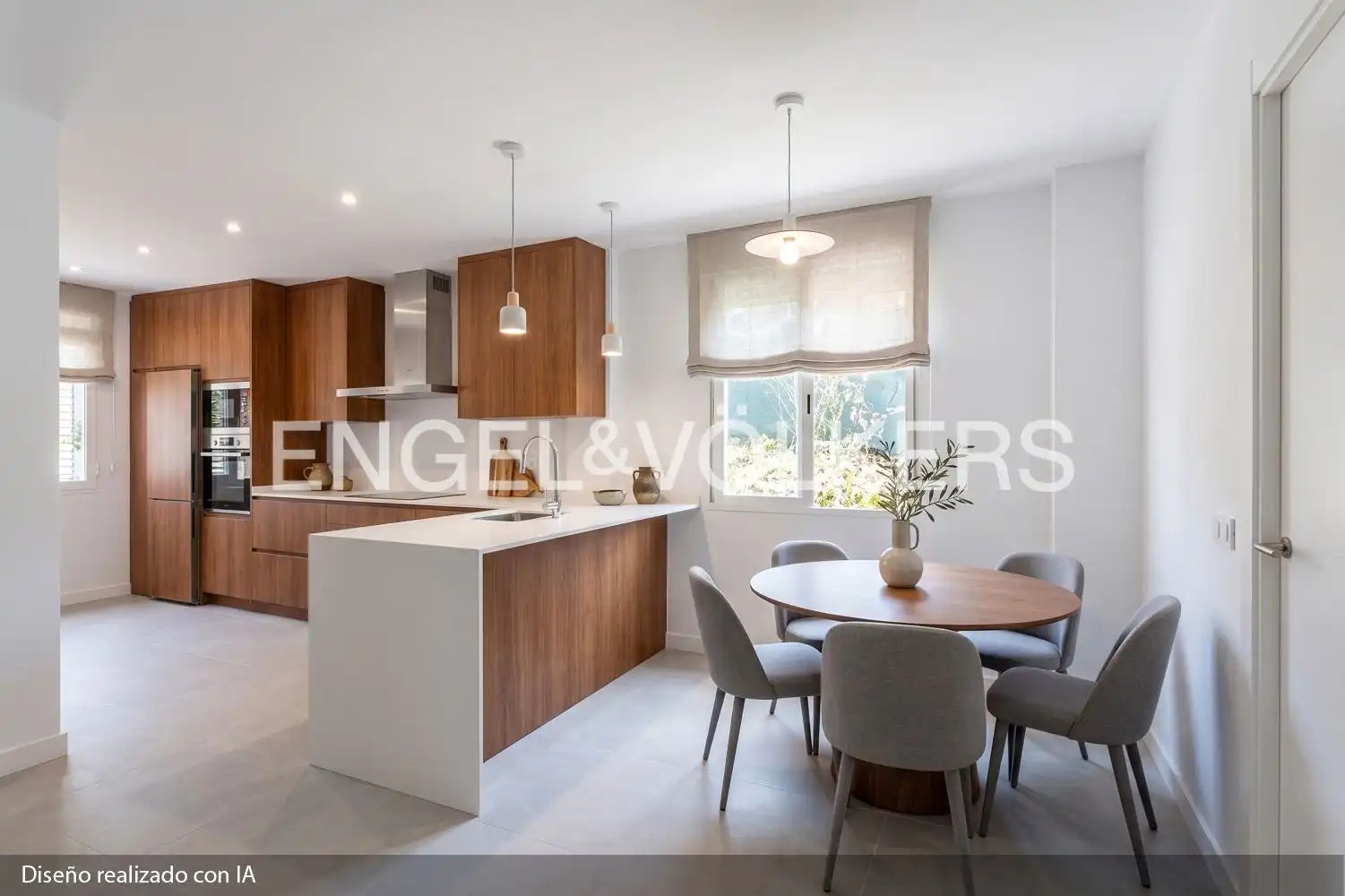 Cocina de Casa o chalet en venta en Móstoles con Calefacción, Jardín privado y Parquet