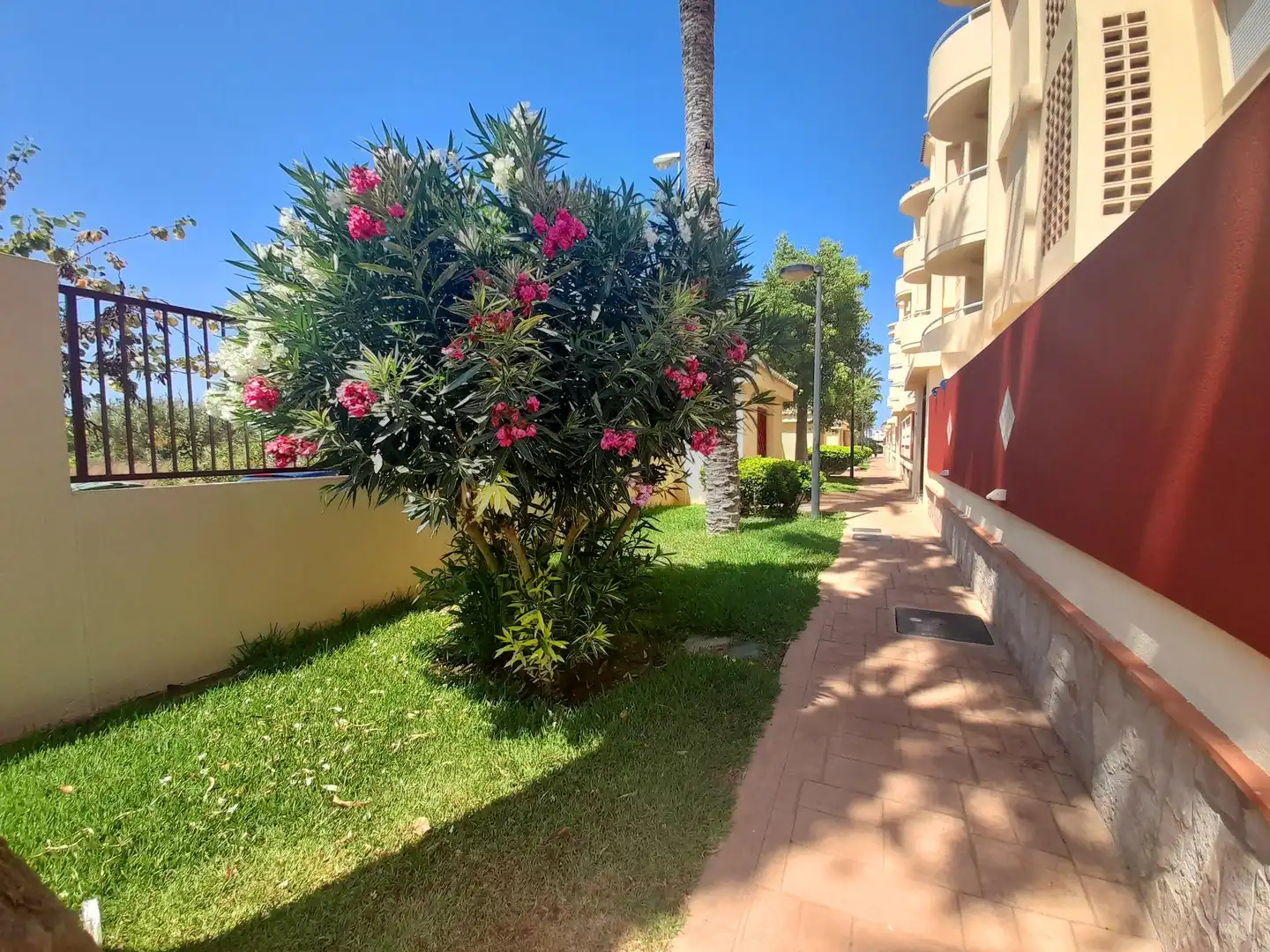 Garten von Wohnungen zur Miete in Dénia mit Klimaanlage, Heizung und Privatgarten