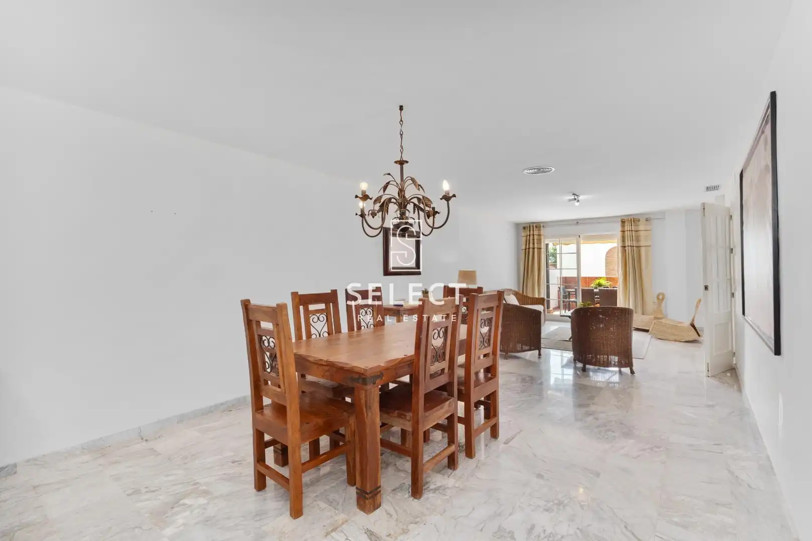 Comedor de Casa adosada en venta en Almuñécar con Aire acondicionado, Calefacción y Terraza