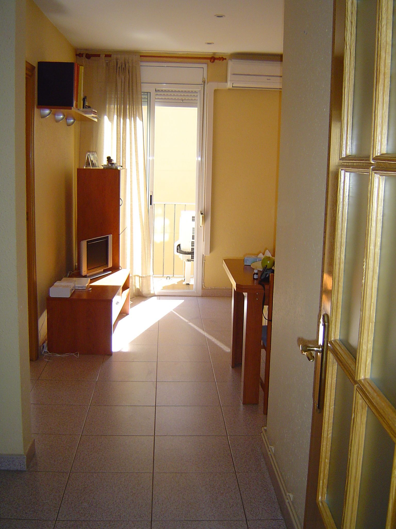 Bedroom of Flat to rent in  Barcelona Capital  with Air Conditioner and Heating
