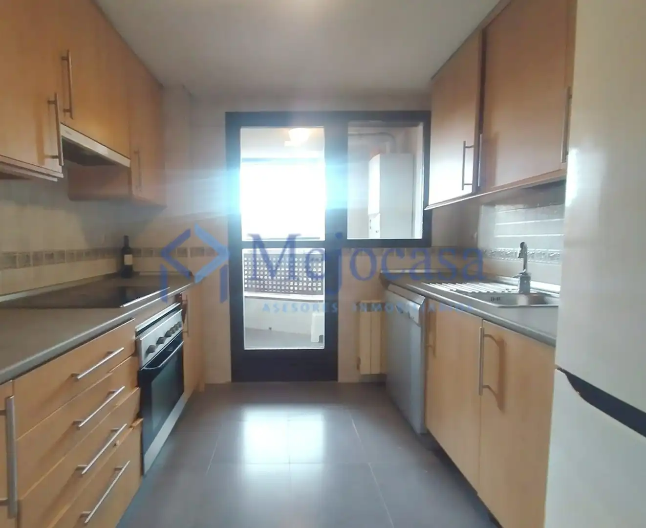 Kitchen of Flat for sale in Madrid  with Air Conditioner, Heating and Private garden