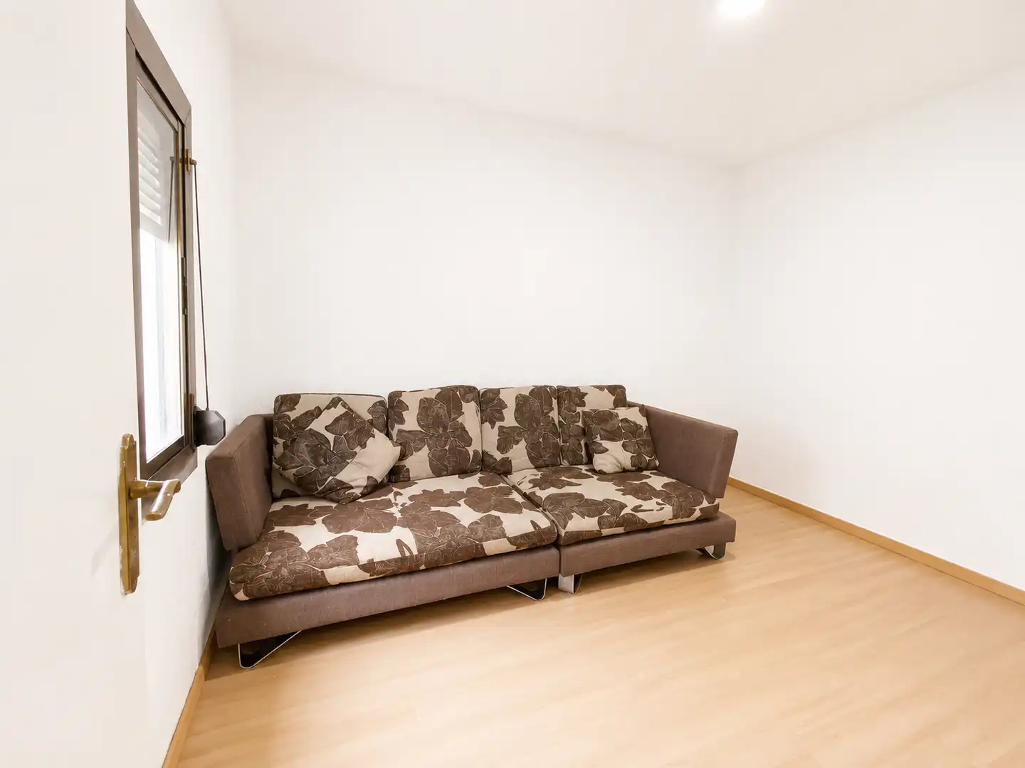 Sala de estar de Piso en venta en Badalona con Parquet, Amueblado y Horno