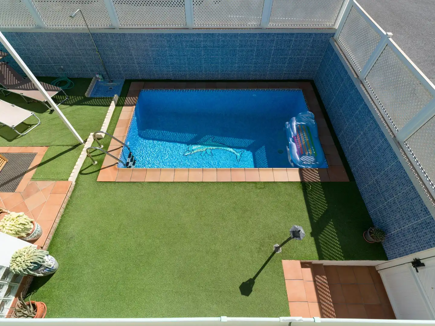 Piscina de Casa o xalet en venda en San Bartolomé de Tirajana amb Aire condicionat, Jardí privat i Terrassa