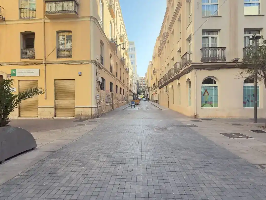 Vista exterior de Pis en venda en Málaga Capital amb Balcó