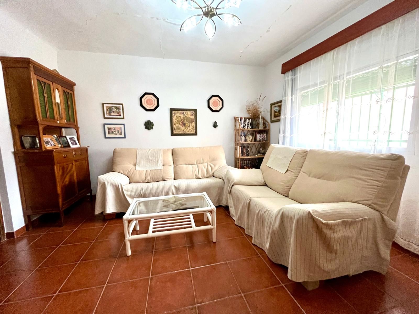 Living room of House or chalet for sale in Mazuecos  with Terrace, Furnished and Washing machine