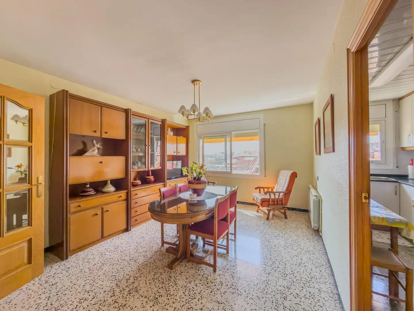 Esszimmer von Wohnung zum Verkauf in Terrassa mit Heizung