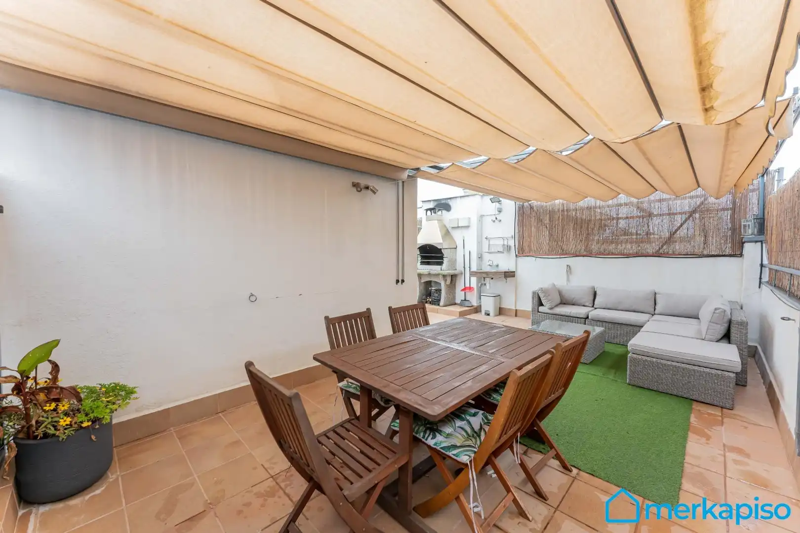 Terrasse von Einfamilien-Reihenhaus zum Verkauf in Viladecans mit Klimaanlage, Terrasse und Balkon