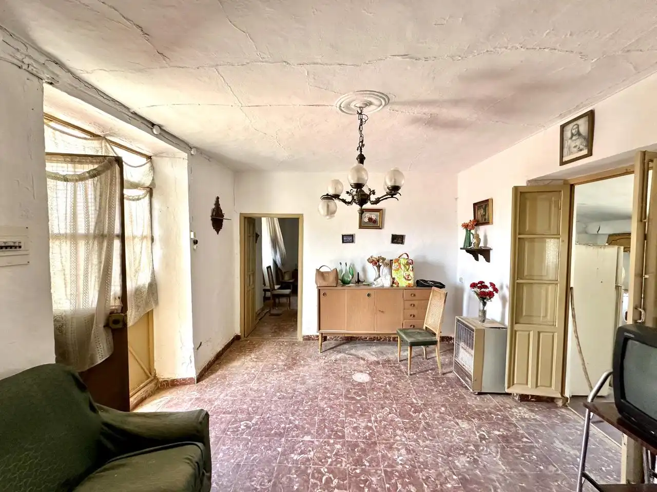 Sala d'estar de Casa o xalet en venda en Antequera amb Jardí privat i Traster