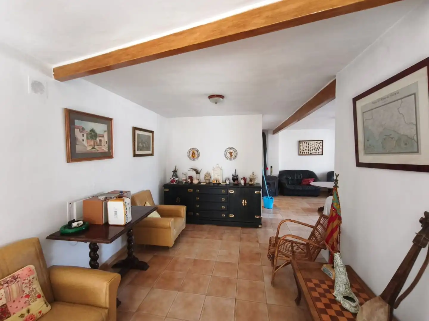 Living room of Houses for sale in Montán, Castellón