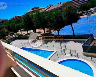 Swimming pool of Flat to rent in  Albacete Capital  with Air Conditioner, Heating and Furnished