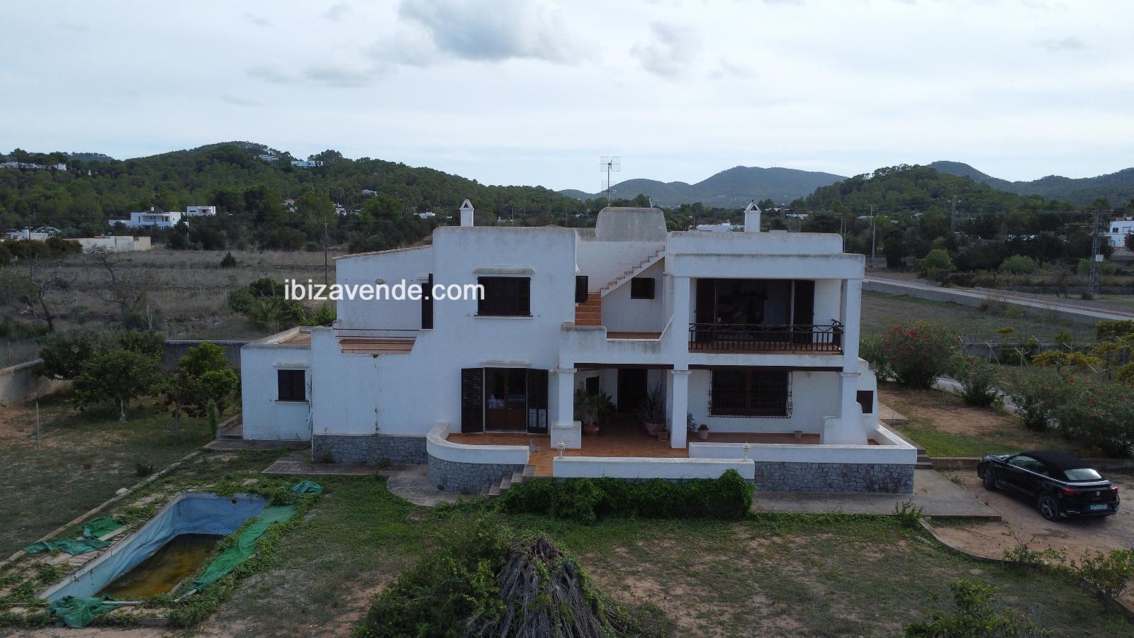 Exterior view of House or chalet for sale in Sant Josep de sa Talaia  with Air Conditioner, Heating and Terrace