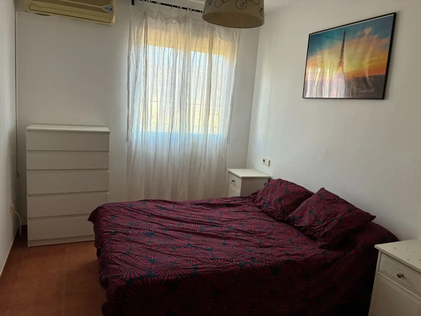 Schlafzimmer von Maisonette zur Miete in Dos Hermanas mit Klimaanlage, Privatgarten und Abstellraum