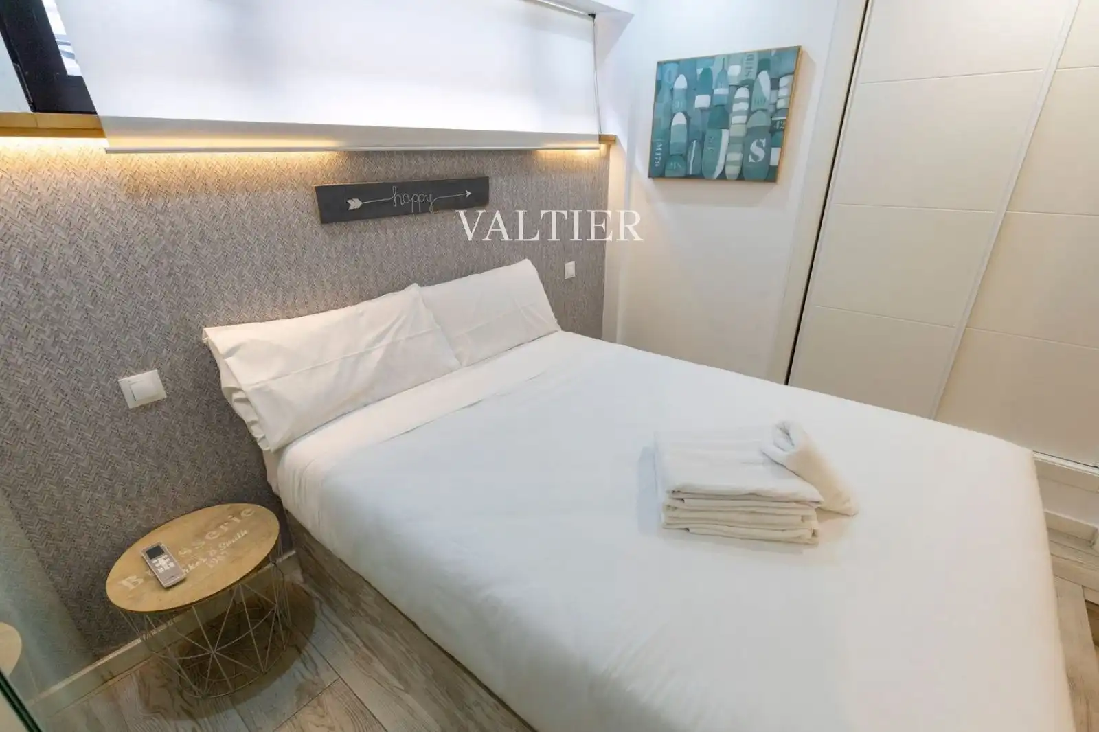 Bedroom of Flat for rent in Madrid  with Air Conditioner and Furnished