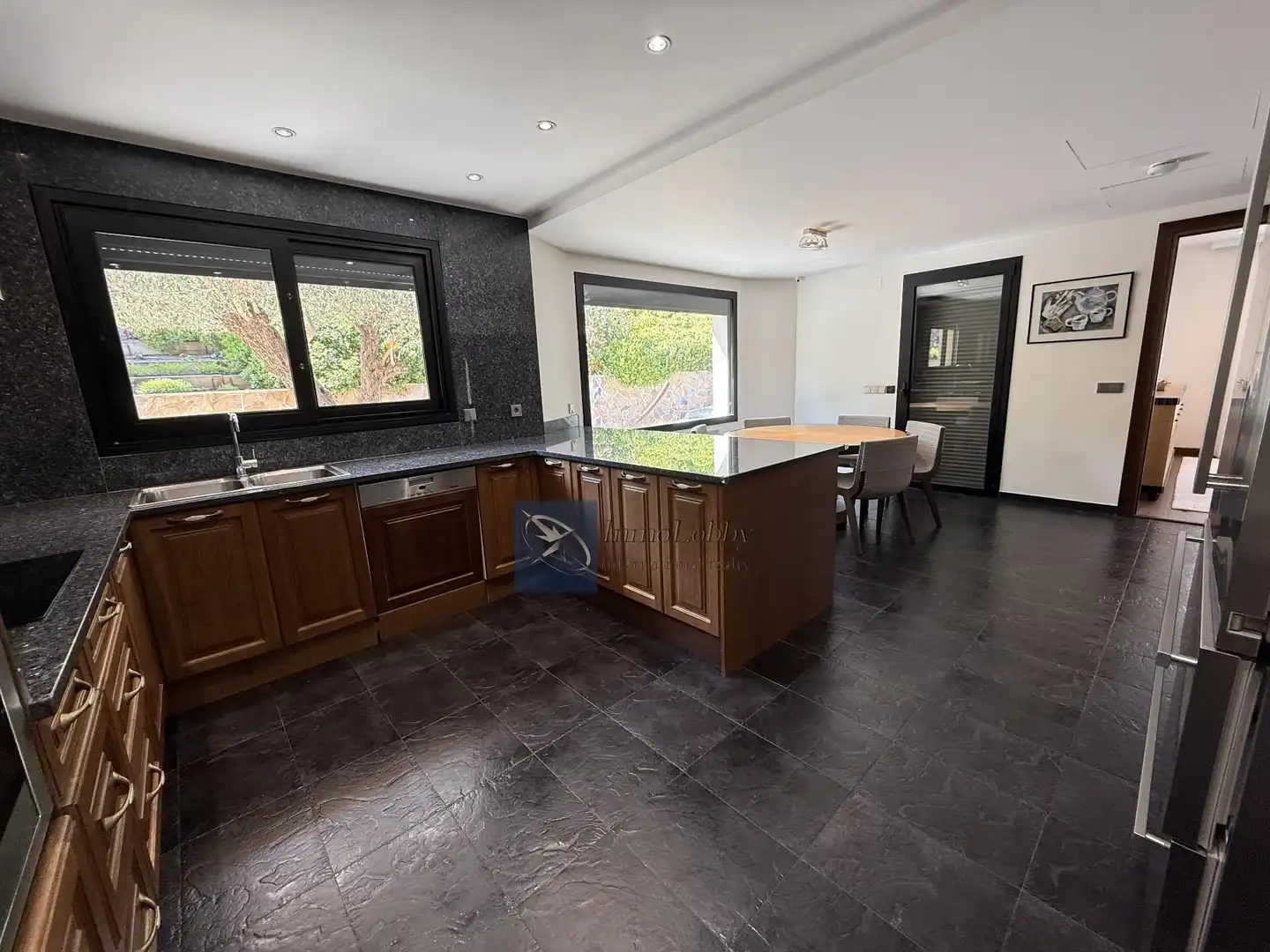 Cocina de Casa o chalet en venta en Santa Cristina d'Aro con Aire acondicionado, Calefacción y Terraza