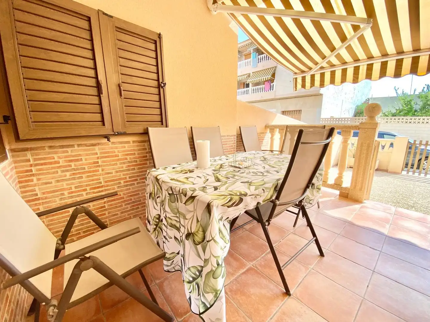 Terraza de Casa o chalet de alquiler en Pilar de la Horadada con Aire acondicionado, Calefacción y Amueblado