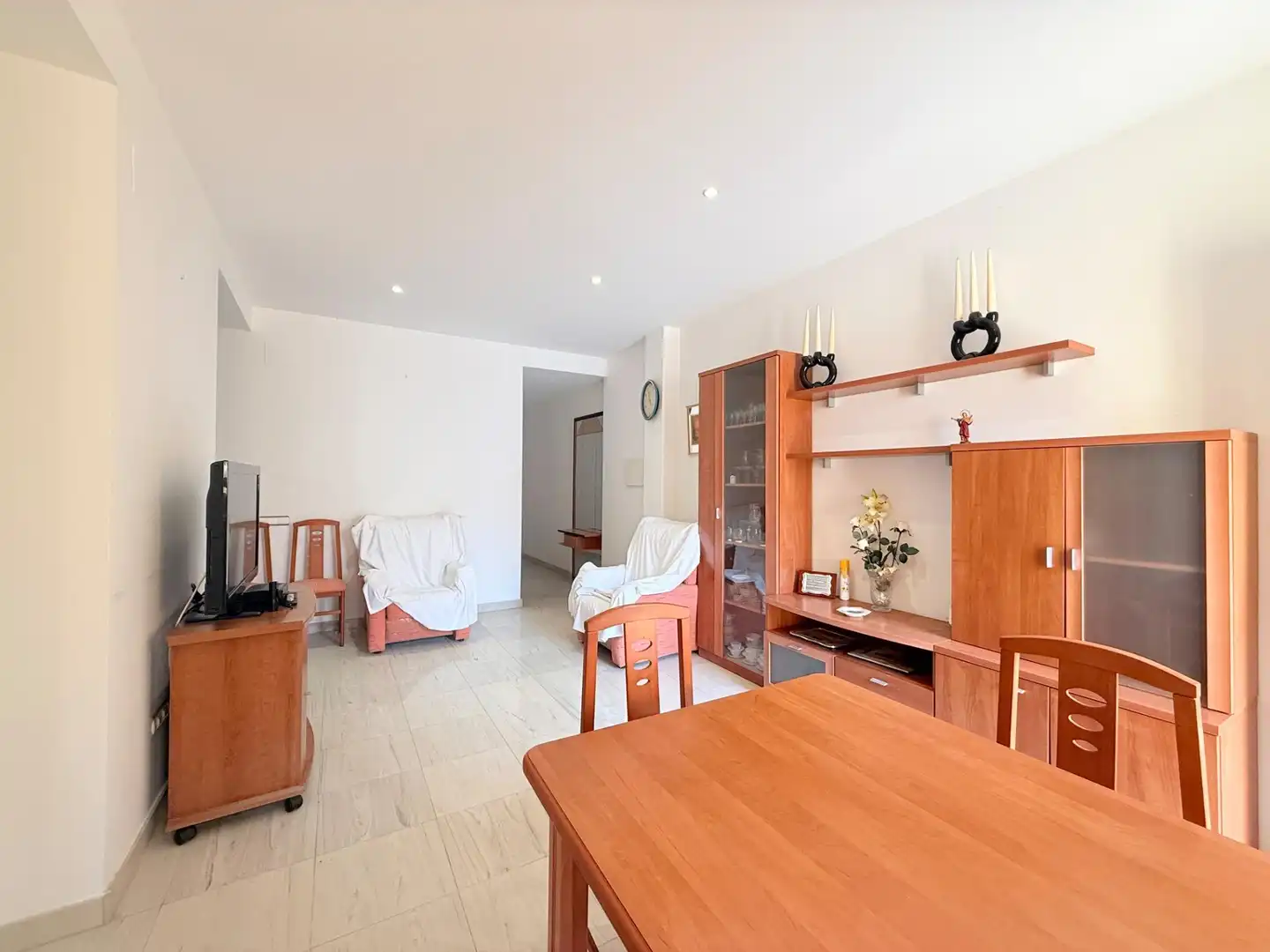 Sala d'estar de Planta baixa en venda en Sant Jaume d'Enveja amb Moblat