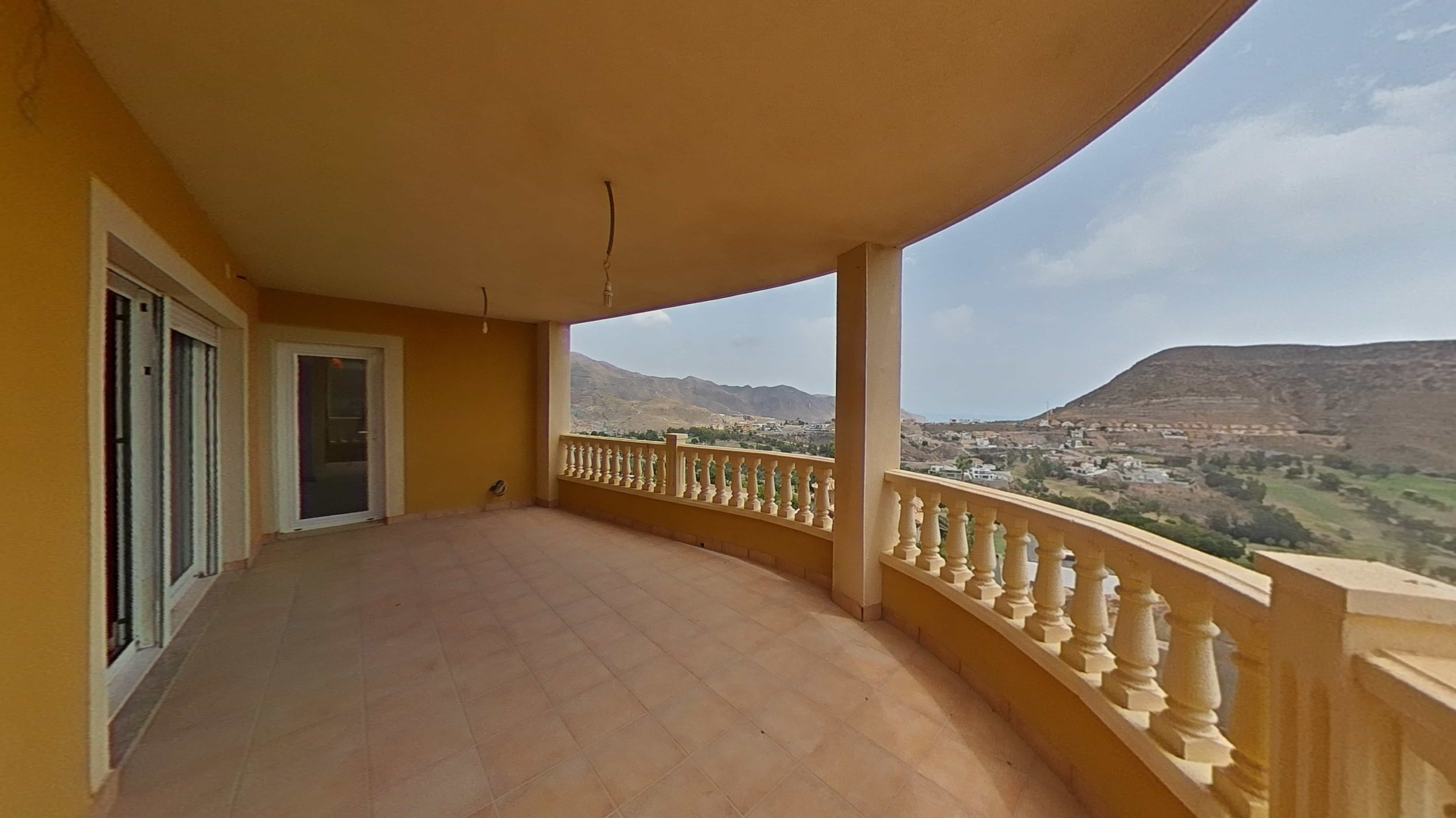 Terrassa de Casa o xalet en venda en Vícar amb Jardí privat, Terrassa i Balcó