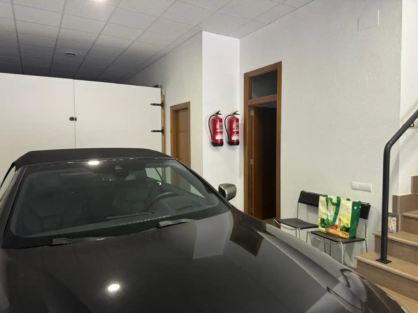Aparcament de Casa o xalet en venda en Borriol amb Aire condicionat, Jardí privat i Terrassa