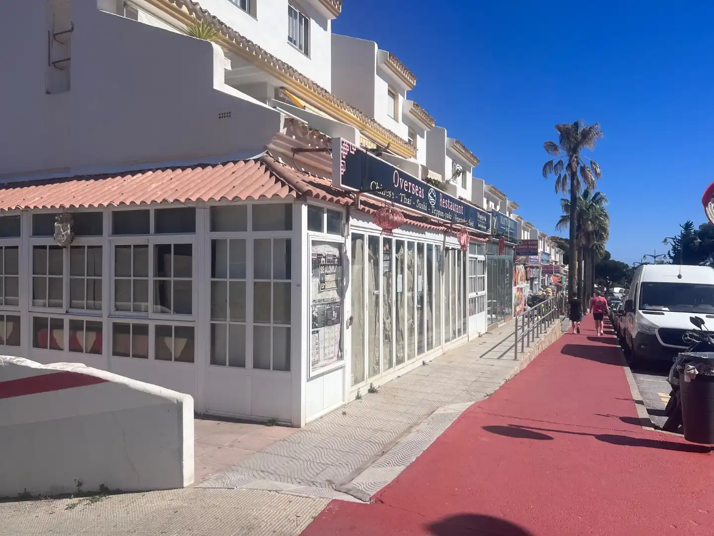 Vista exterior de Local de lloguer en Mijas amb Aire condicionat, Calefacció i Terrassa