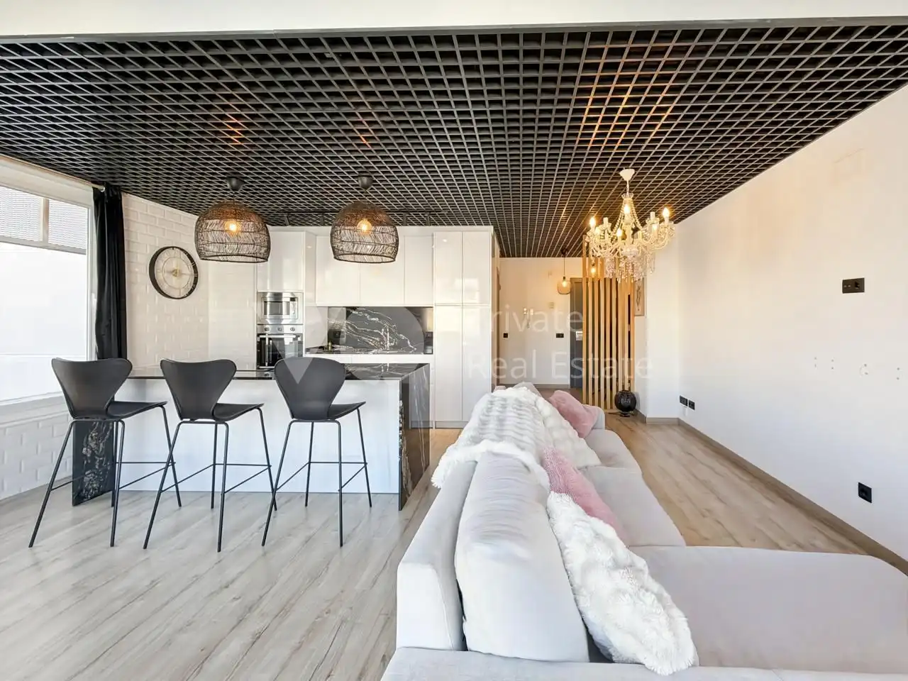 Sala de estar de Dúplex en venta en Alcobendas con Aire acondicionado y Calefacción